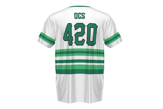 OCS Sublimated Crew Neck Baseball Jersey