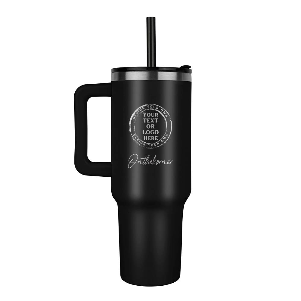 40oz Custom Laser-Engraved Tumbler – Stylish, Insulated, and Durable