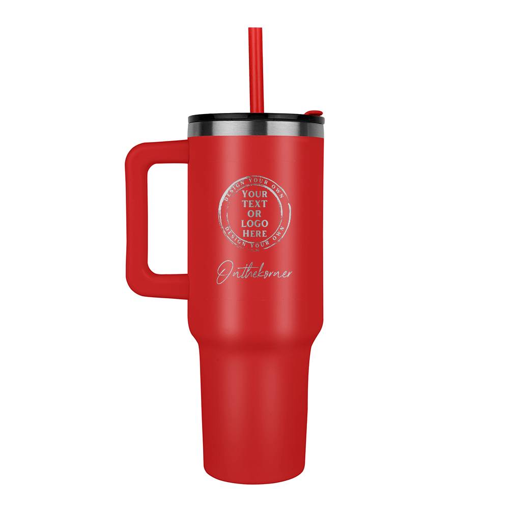 40oz Custom Laser-Engraved Tumbler – Stylish, Insulated, and Durable