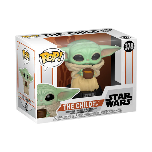 Funko POP! Star Wars: Mandalorian - The Child w/ Cup