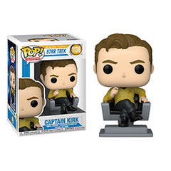 POP STAR TREK CAPTAIN KIRK IN CHAIR