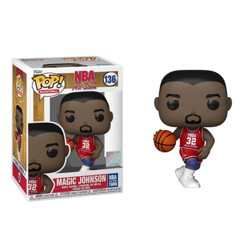 Pop! NBA: NBA Legends - Magic Johnson - Red All-Star #136