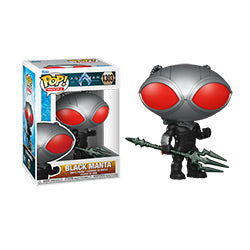 POP DC AQUAMAN 2 BLACK MANTA/ W TRIDENT