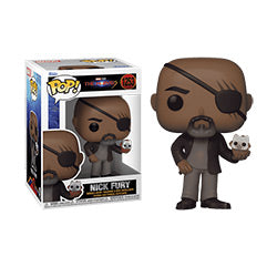 POP MARVEL THE MARVS NICK FURY W/ FLERKITTEN